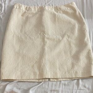 Worthington Cream Pencil Skirt